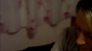 Blow Job close up pov dick suck from the wife