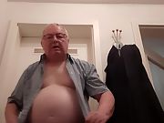 Naked faggot show his body and more