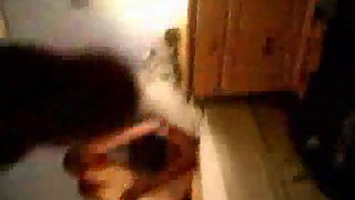 A hot wife gets banged really hard in front of partner by massive dick