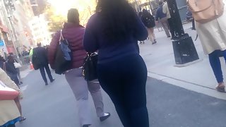 So thick Ms Jersey, this girl got hips n ass for days, god bless her