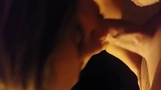 Latina Cleaning Lady From Work Sucks My Cock In Hotel