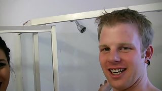 Fun times making homemade porn in our bathroom you should try it