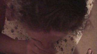 Sexy wife swallowing cum after hard doggystyle sex