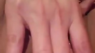 Husband films his young Asian wife masturbating