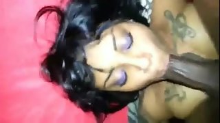 Black girls know how to suck cock